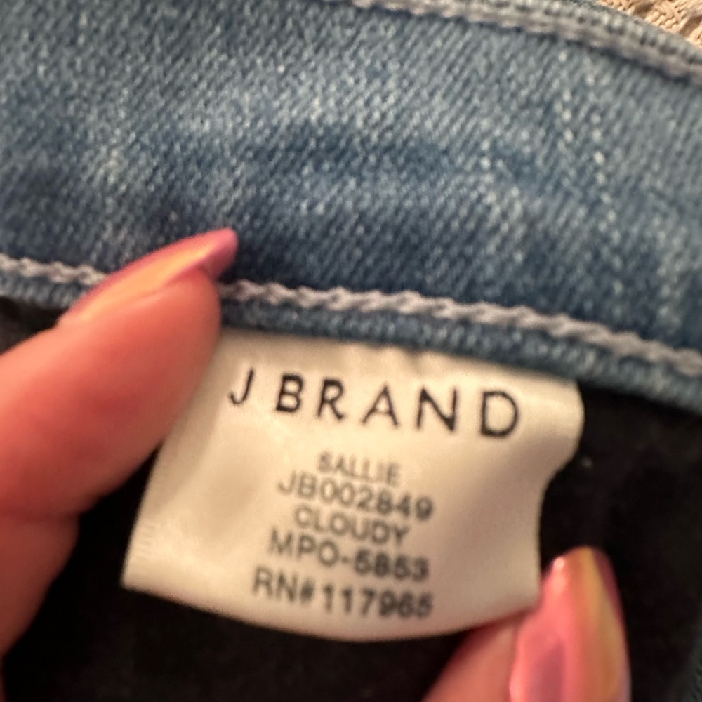 J Brand Sky Blue Flare Jeans - Picture 9 of 13